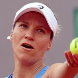 Une victoire indiscutable pour Viktorija Golubic. KEYSTONE/EPA/TERESA SUAREZ